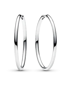 Pandora Moments 40 mm Charm Hoop Earrings