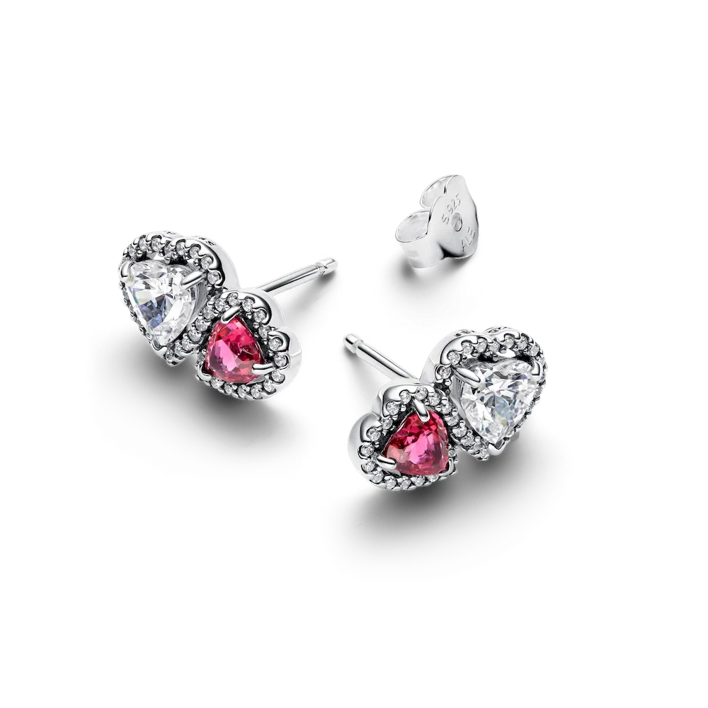 Sterling Silver Halo Hearts Gift Set - Image 10