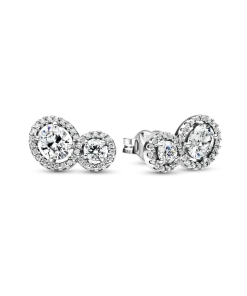 Alternative view of Embracing Halo Jewelry Set