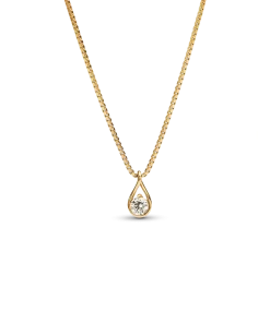 Pandora Infinite 14k Gold Lab-grown Diamond Pendant Necklace