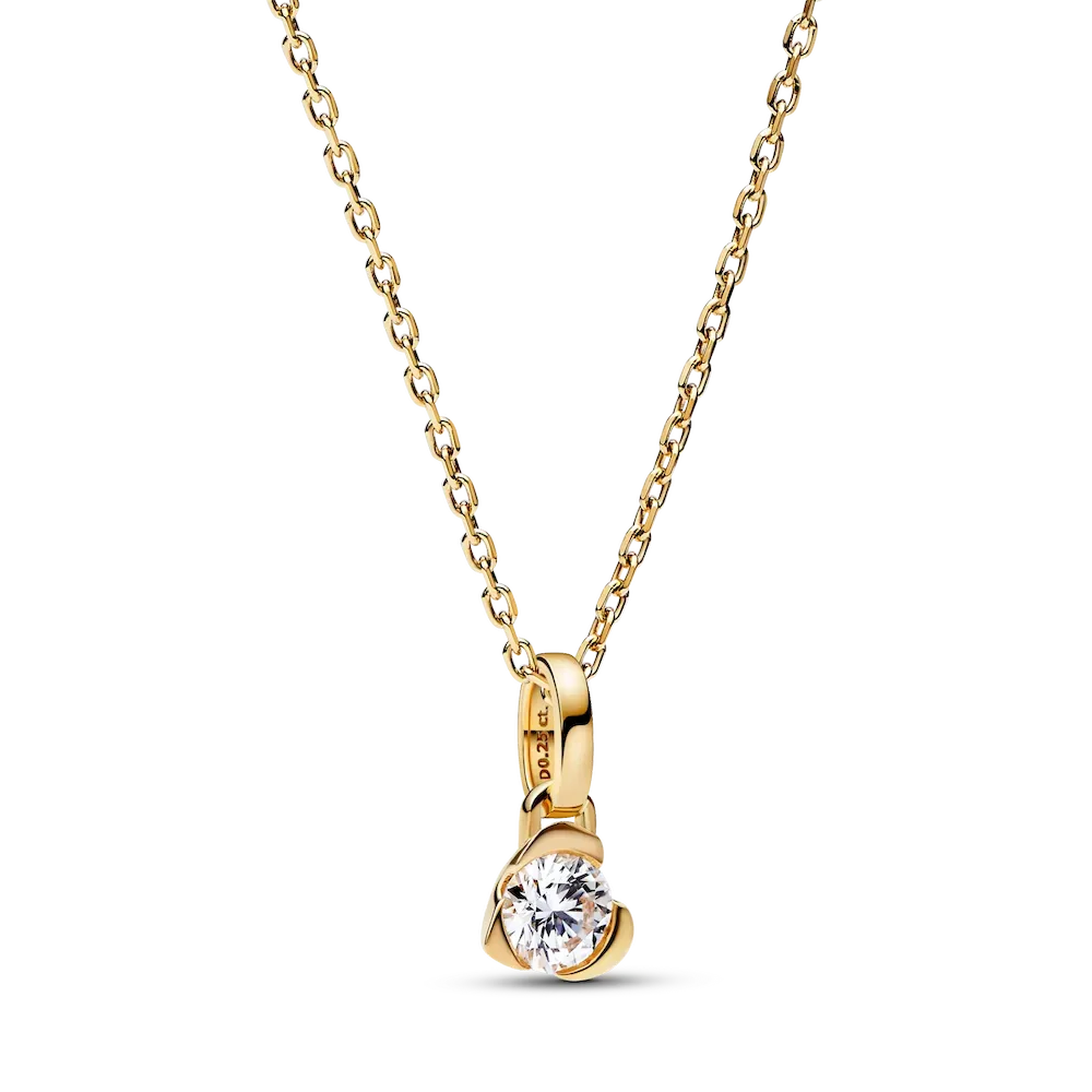 Pandora Talisman Lab-grown Diamond Jewelry Gift Set, 14k Gold - Image 11