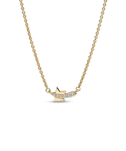 FINAL SALE - Shooting Star Pavé Collier Necklace