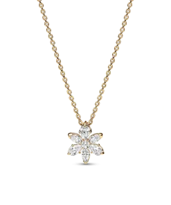 Sparkling Herbarium Cluster Pendant Necklace