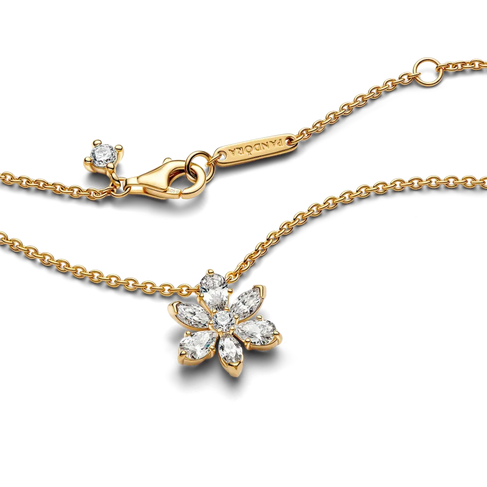 Sparkling Herbarium Cluster Pendant Necklace - Image 7