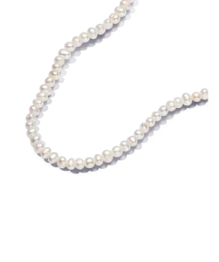 Treated Freshwater Cultured Pearls T-bar Collier Necklace