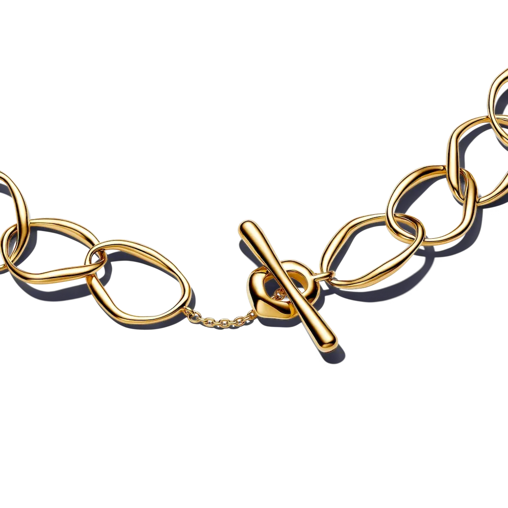 Organically Shaped Link Jewelry Set - Image 7