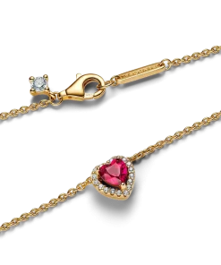 Alternative view of Elevated Heart Necklace