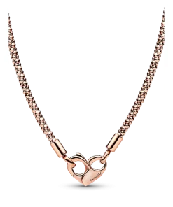 Pandora Moments Studded Chain Necklace