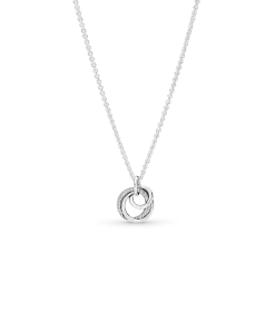 Family Always Encircled Pendant Necklace