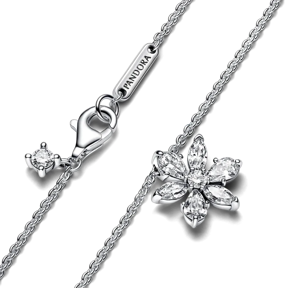 Sparkling Herbarium Cluster Pendant Necklace - Image 5