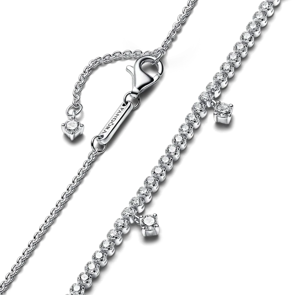 Sparkling Drop Collier Necklace - Image 5