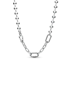 Pandora ME Metal Bead & Link Chain Necklace