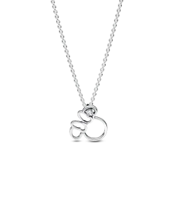 Disney Minnie Mouse Silhouette Collier Necklace