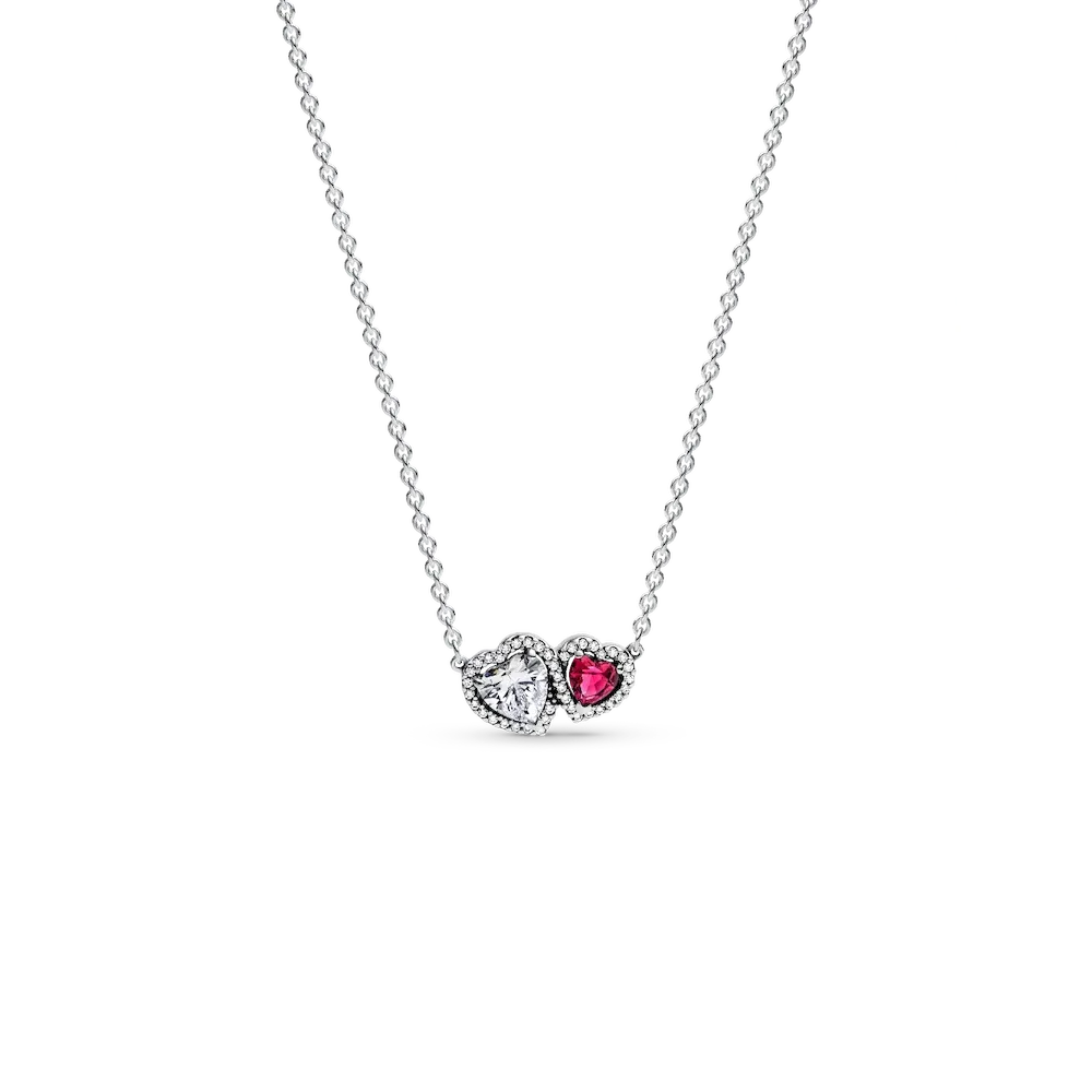 Sterling Silver Halo Hearts Gift Set - Image 2