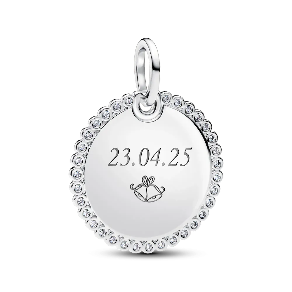 Engravable Round Tag Pendant - Image 5