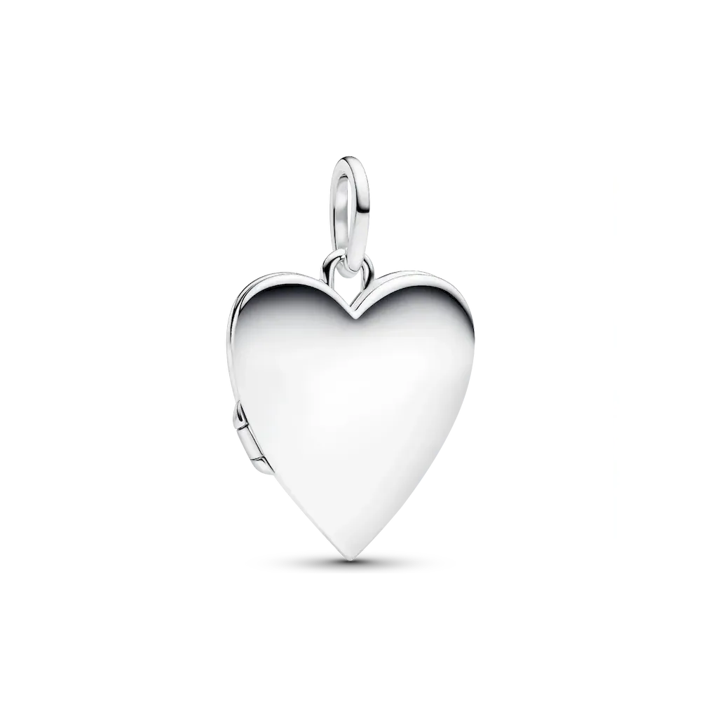 Engravable Openable Heart Locket Necklace - Image 2
