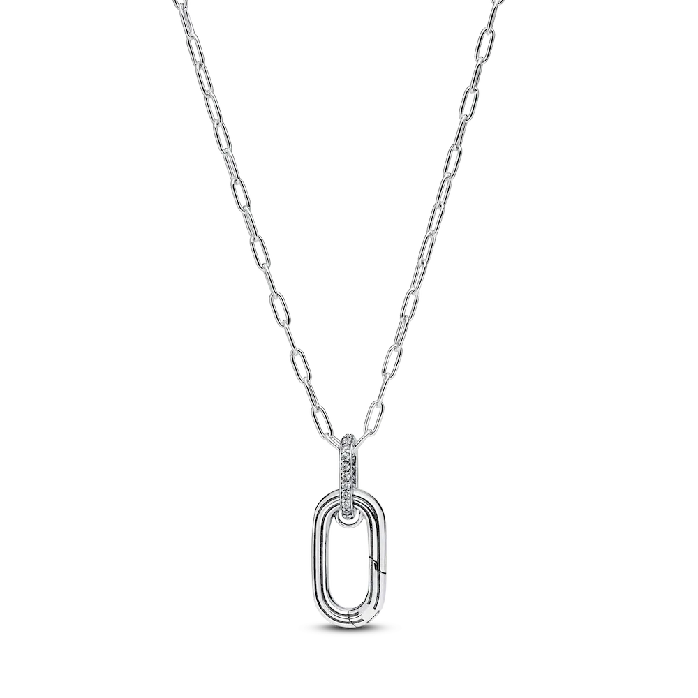 Cherry Blossom Medallion Charm Necklace Set - Image 8