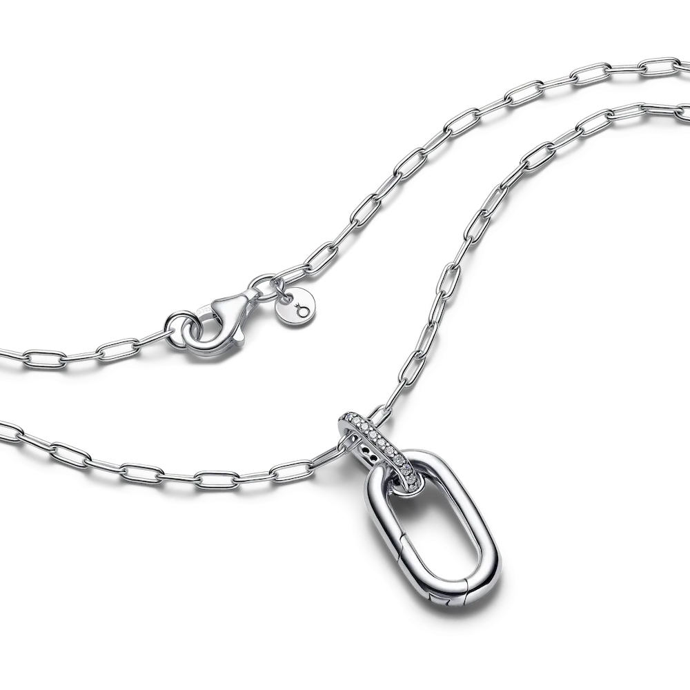 Cherry Blossom Medallion Charm Necklace Set - Image 7