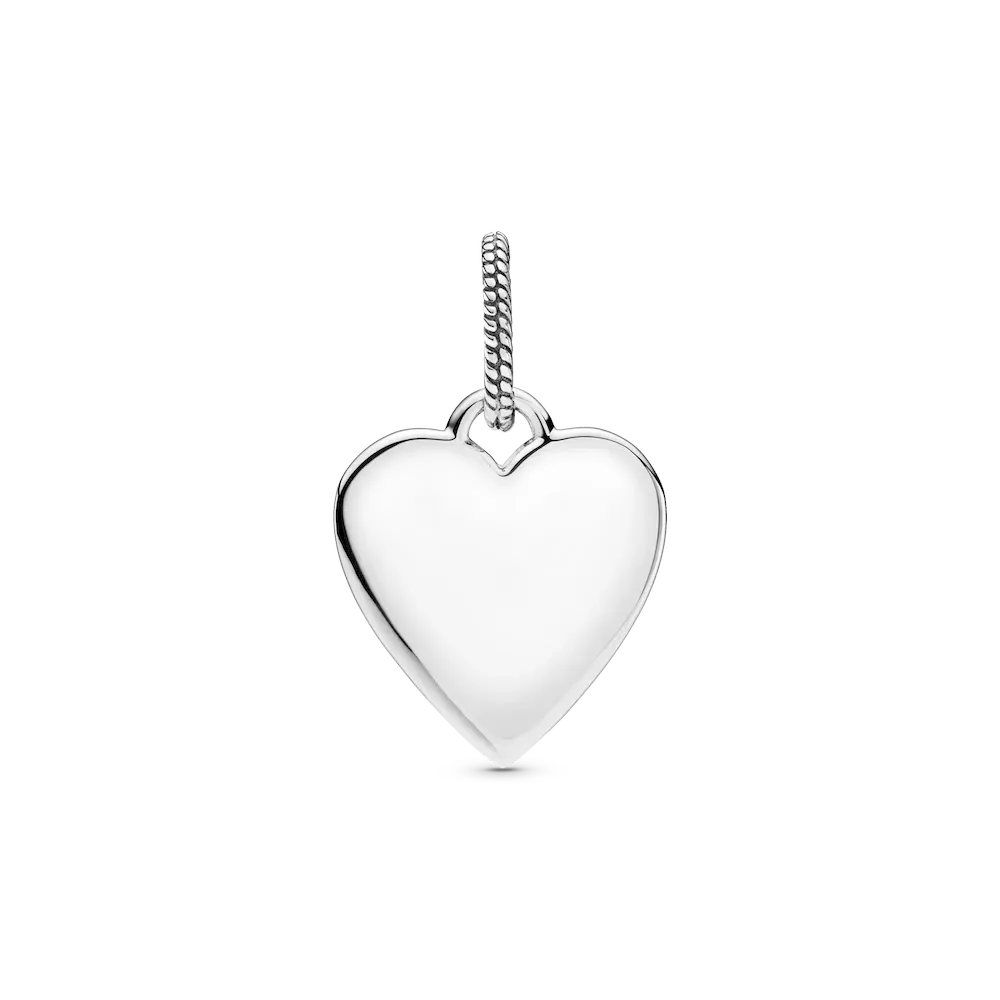 Engravable Heart Tag Pendant - Image 5