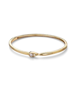 Pandora Infinite 14k Gold Lab-grown Diamond Bangle