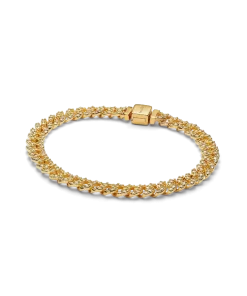 Pavé Cuban Chain Bracelet