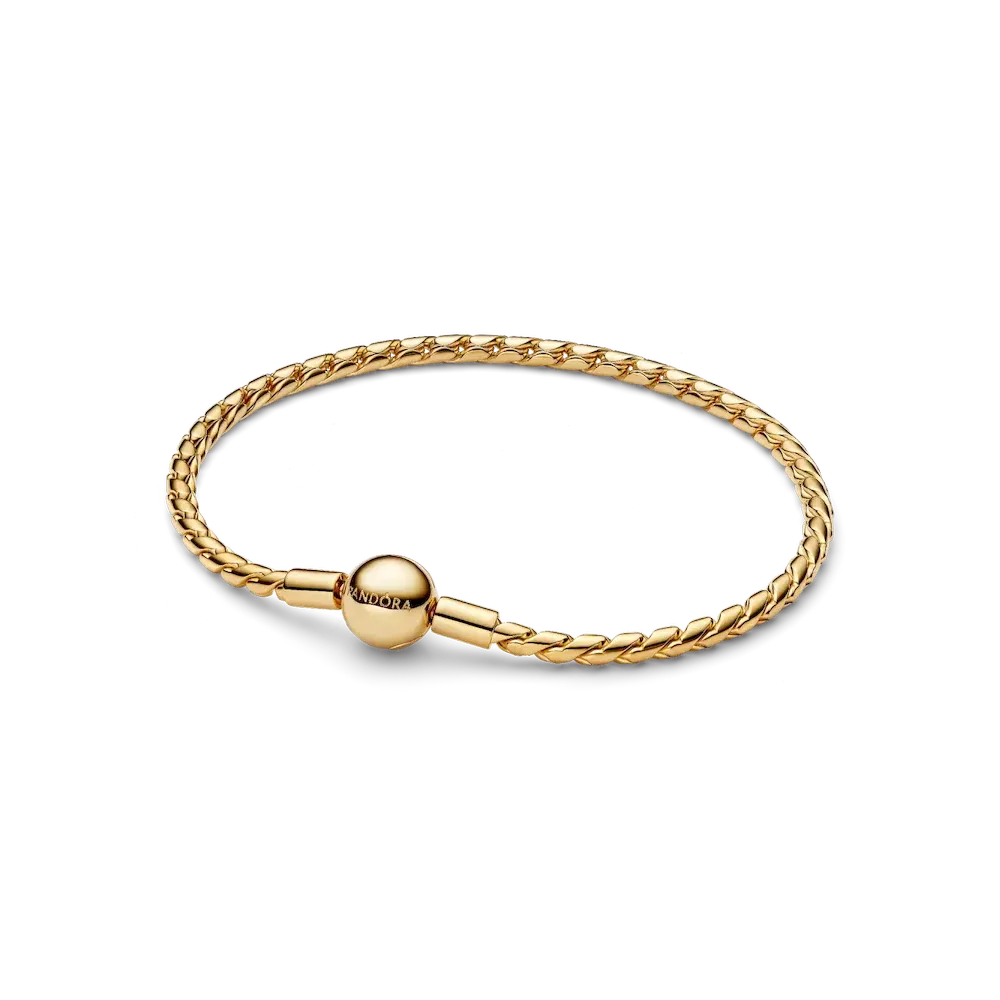 Round Clasp Wing Chain Bracelet
