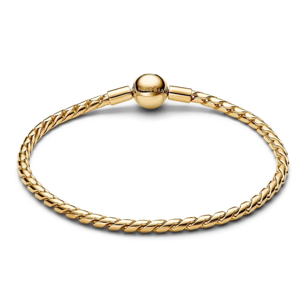 Round Clasp Wing Chain Bracelet - Image 5