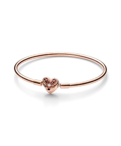 FINAL SALE - Pandora Moments Heart & Butterfly Bangle