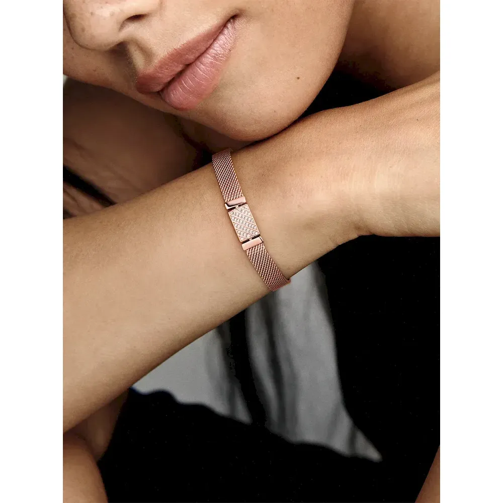 Pandora Reflexions Long Clasp Pavé Bracelet - Image 3