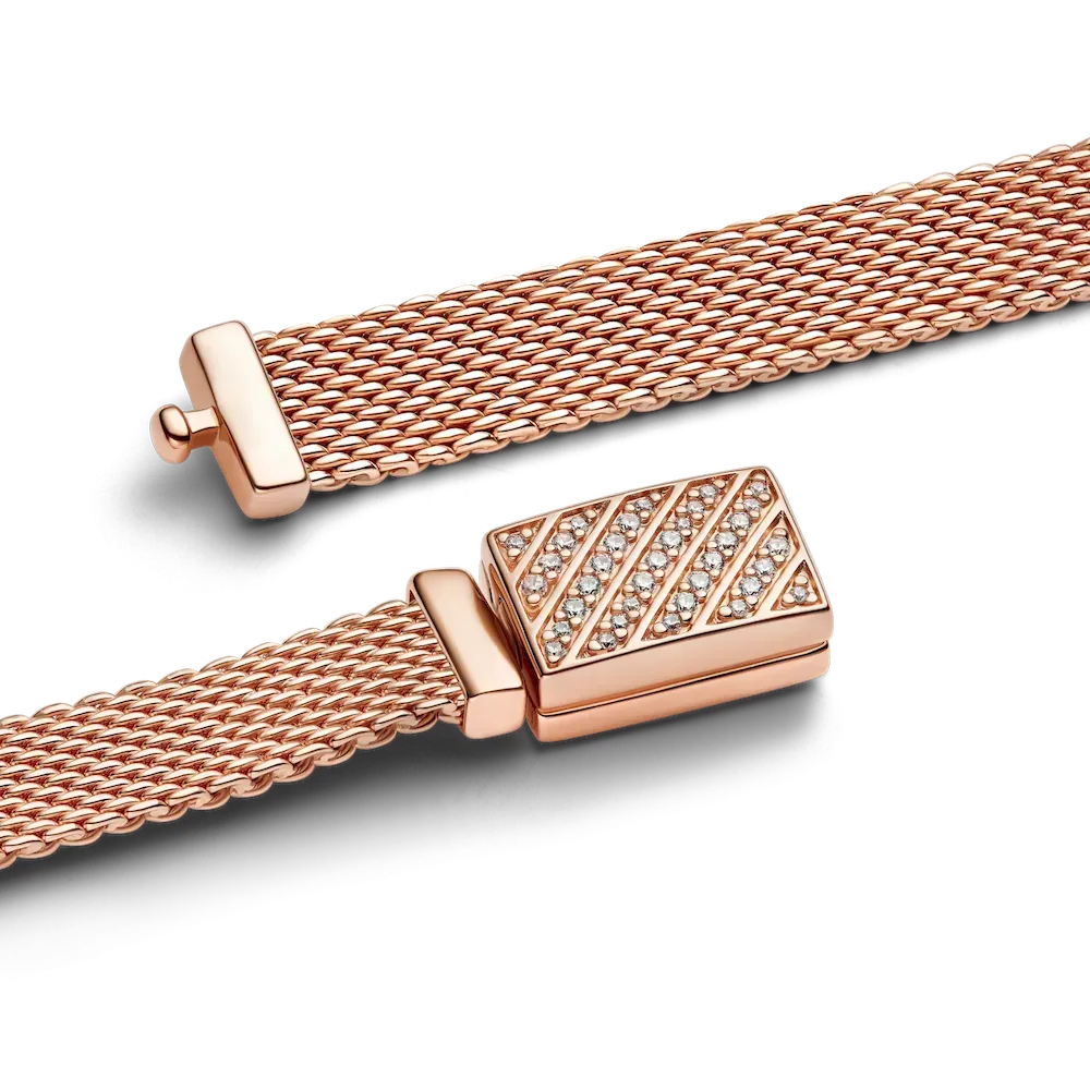 Pandora Reflexions Long Clasp Pavé Bracelet - Image 7