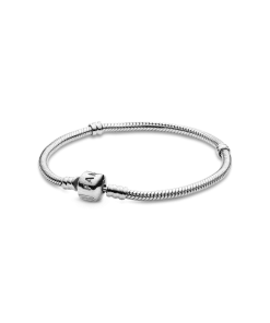 Pandora Moments Barrel Clasp Snake Chain Bracelet