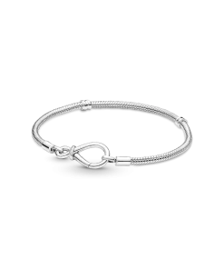 Pandora Moments Infinity Knot Snake Chain Bracelet