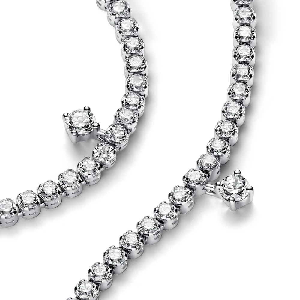 Sparkling Drops Tennis Bracelet - Image 4