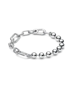 Pandora ME Metal Bead & Link Chain Bracelet