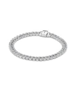 Pavé Cuban Chain Bracelet