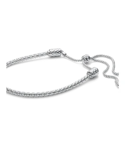 Pandora Moments Studded Chain Slider Bracelet