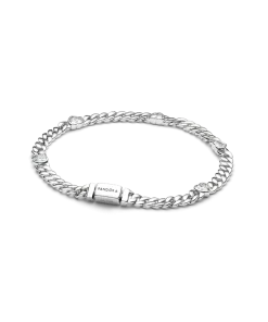 Heart Cuban Chain Bracelet