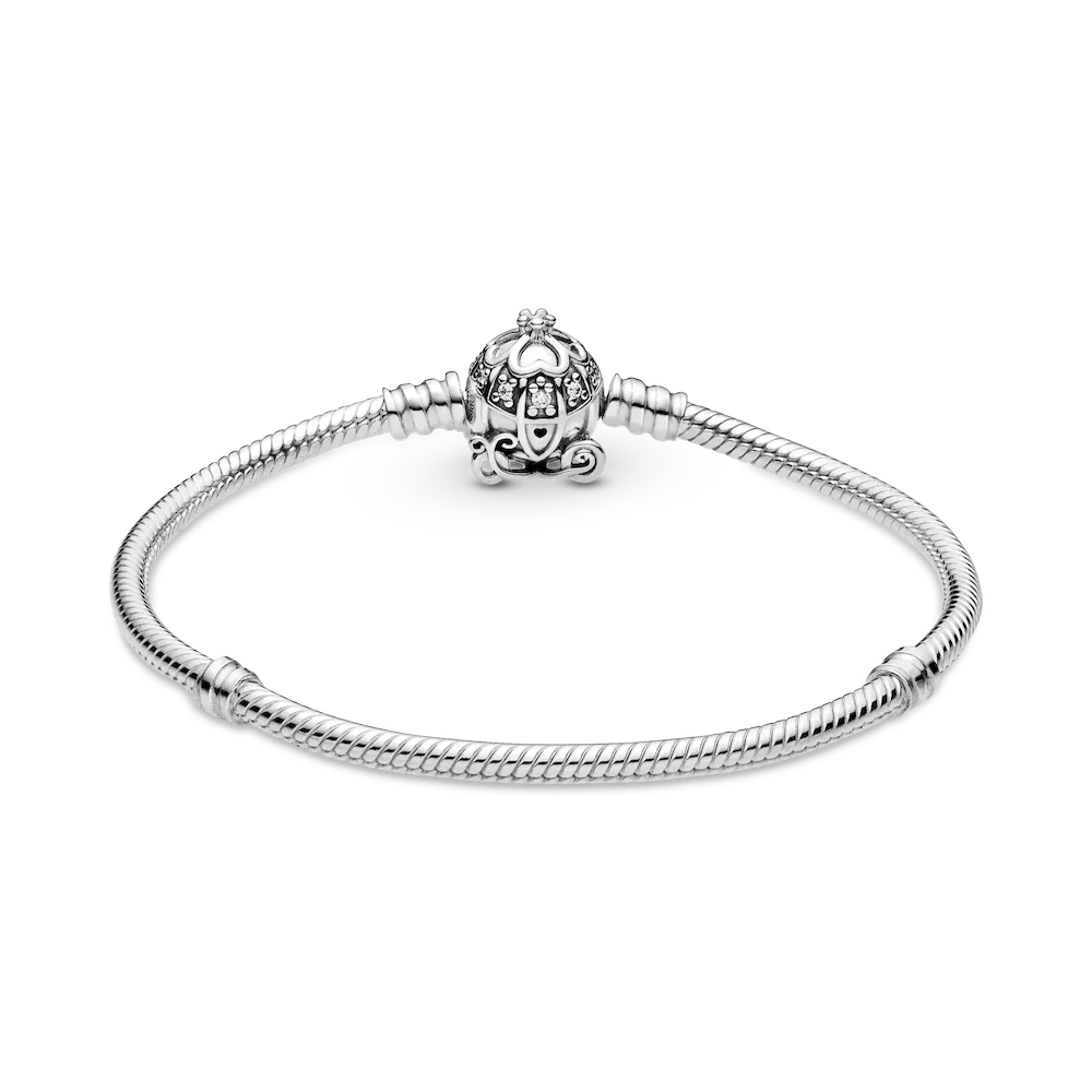Disney Cinderella Pumpkin Coach Clasp Pandora Moments Bracelet - Image 5