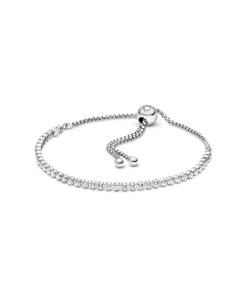 Sparkling Slider Tennis Bracelet