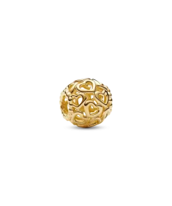 Openwork Heart Charm