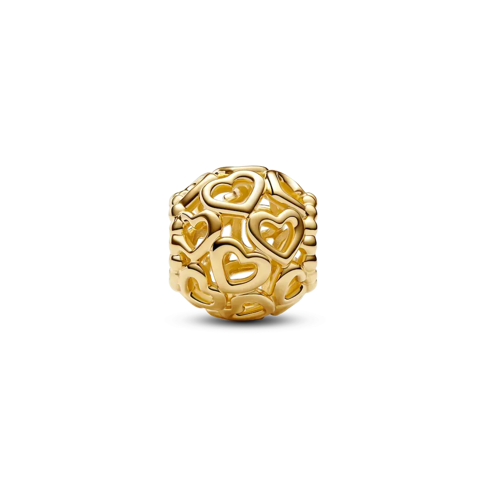 Openwork Heart Charm - Image 3