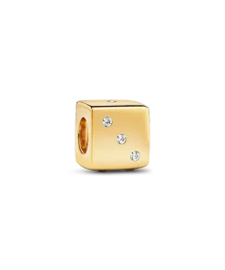 Sparkling Dice Charm