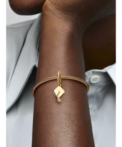 Alternative view of Graduation Cap Dangle Charm