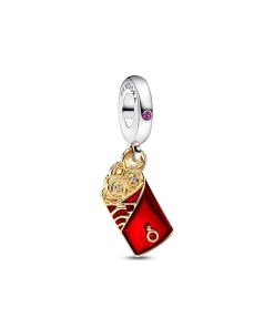 Two-tone Red Envelope Dangle Charm