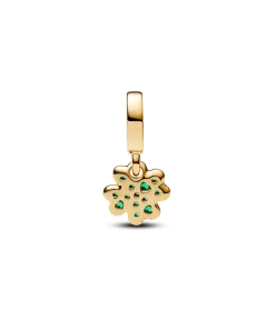Alternative view of Four-leaf Clover Dangle Charm