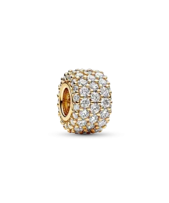 Sparkling Pavé Triple-row Charm