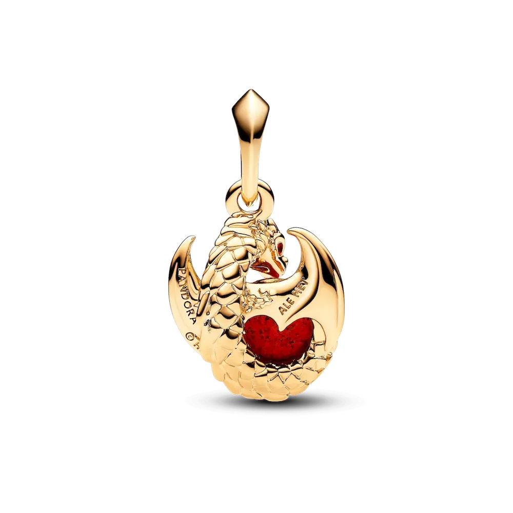 FINAL SALE - Game of Thrones Dragon Fire Dangle Charm - Image 5