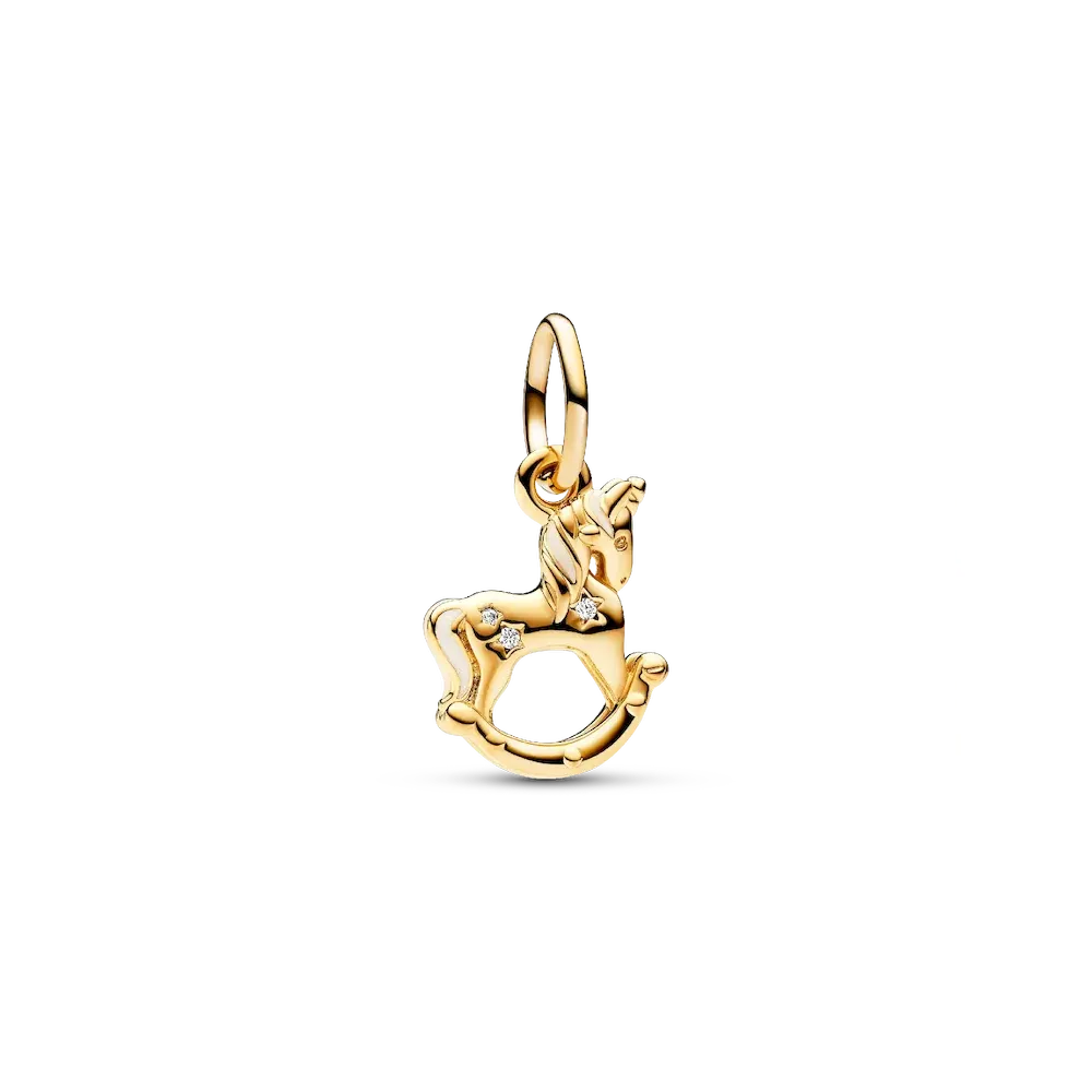 Rocking Unicorn Dangle Charm