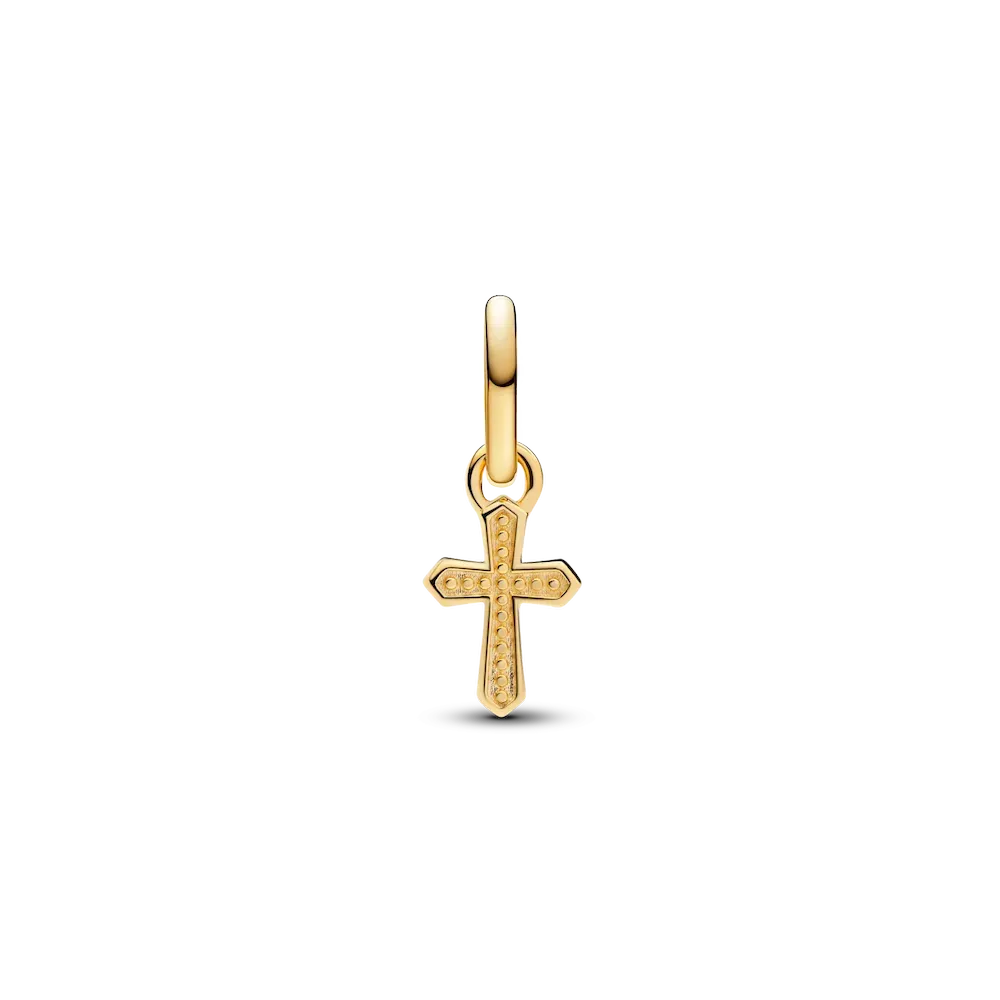 Sparkling Cross Mini Dangle Charm - Image 4