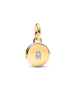 Openable & Engravable Love Locket Dangle Charm